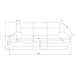 Winston - Power Reclining Sofa With LED Lighting, Hidden Drawer, And Drop Down Table - Black