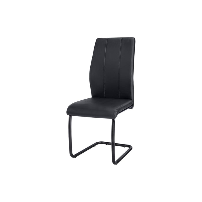 Dining Chair, Side, Upholstered For Dining Room, Contemporary & Modern (Set of 2)