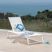 Myers - Chaise Lounge - White