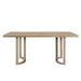 Modern Dining Table Solid Wood