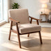 Accent Chair, Classic Mid Century Modern For Extra Seating