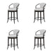 Otis - Upholstered Swivel Counter Height Barstool