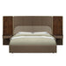 Marcelino - Nightstand With Wall Pier (EK) - Cherry Oak