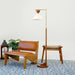 Floor Lamp, Standing Light For Living Room - Brown