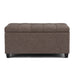 Sienna - Upholstered Storage Ottoman Bench