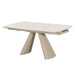 Cassian - Dining Table With Ceramic Top - Cream
