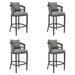 Zella - Outdoor Patio Bar Stool Set