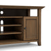 Amherst - TV Media Stand - Rustic Natural Aged Brown