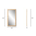 Langford - Full Length Mirror - Light Brown