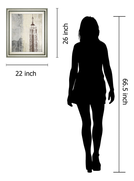 Edifioe II By Venter, T - Framed Print Wall Art - Gray