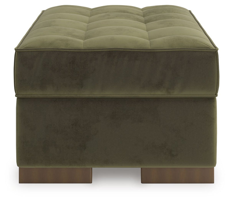 Caspian-Town - Oversized Accent Ottoman - Olive
