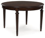 Lavinton - 8 Pc. - Dining Room Extension Table, 6 Side Chairs, Server - Brown
