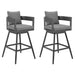 Menorca - Outdoor Patio Swivel Counter Stool Set