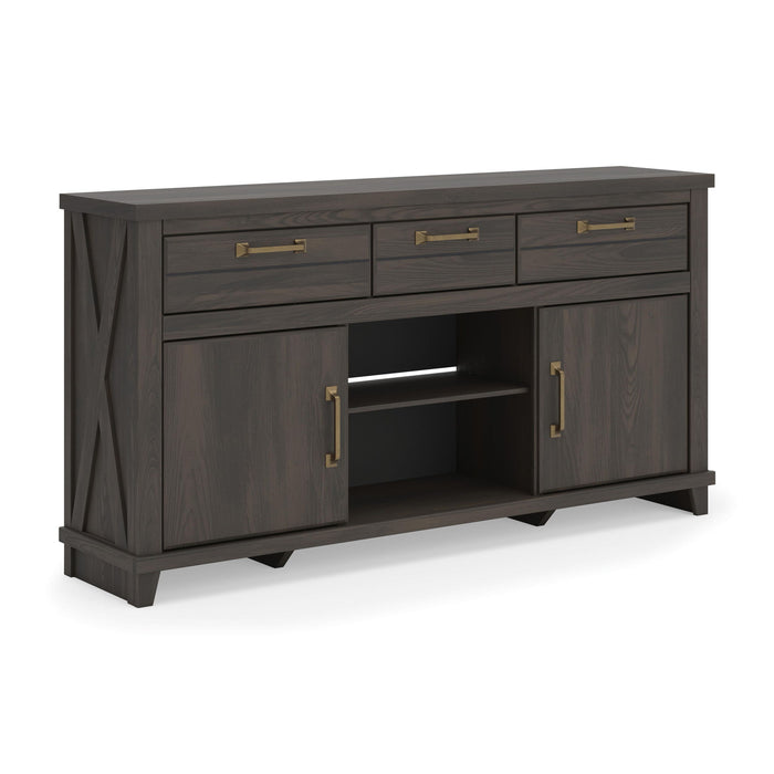 Brazen Valley - TV Stand With Fireplace Option