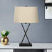 Lighting, Table Lamp, USB Port Included, Resin, Transitional - Black