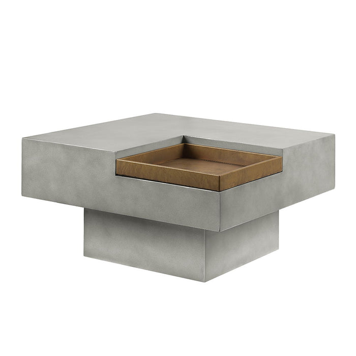 Kailano - Coffee Table - Weathered Gray