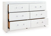 Maeling - Six Drawer Dresser