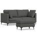 Ava - Mid Century Sofa With Ottoman Set