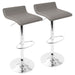 Ale - Contemporary Adjustable Barstool (Set of 2)