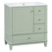 Freestanding Bathroom Vanity With Sink, Soft Close Door, 3 Drawers