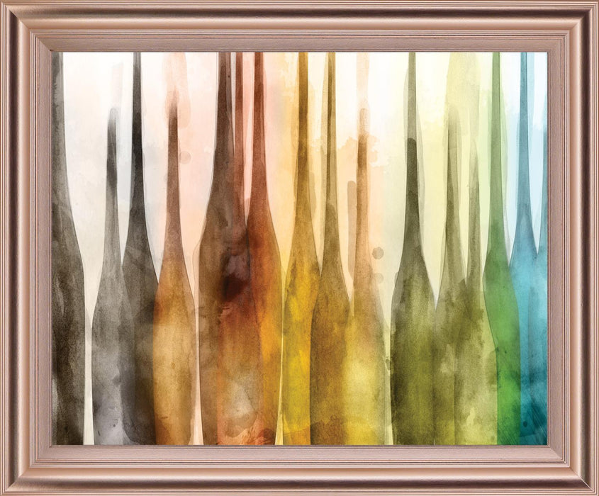 Sunlit Silhouettes - 28" x 34" Framed Wall Art