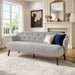 3 Seater Tufted Upholstered Couch Comfy Living Room Sofa
