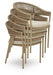 Orchard Beach - Arm Chair With Cushion (Set of 4) - Beige