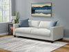 Pop-Up Sleeper Sofa - White