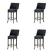 Torres - Upholstered Swivel Counter Height Barstool