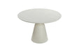 Palea - Indoor Outdoor Dining Table - White Concrete Finish