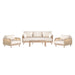 Wavefront - 4-Piece Outdoor Conversation Set With Cushions