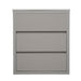 Freestanding Bathroom Vanity With Ceramic Sink, 2 Full Extension Drawers