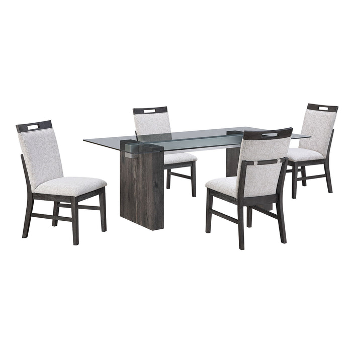 Silas - 2 Piece Dining Chair Set - Light Gray