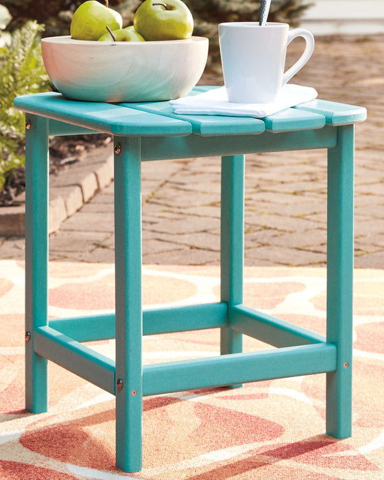 Sundown Treasure - Rectangular End Table - Turquoise