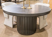 Haldenwick - Round Dining Room Table - Black