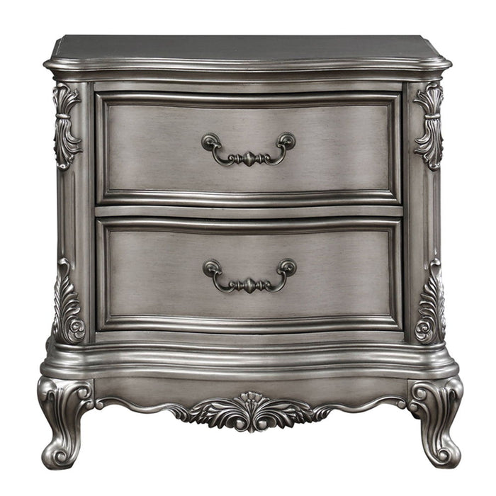 Ariadne - Nightstand - Antique Platinum