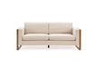 Modern Sofa With Solid Wood Legs, 3 Seater