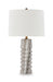 Desmont - Marble Table Lamp - White / Beige / Gray