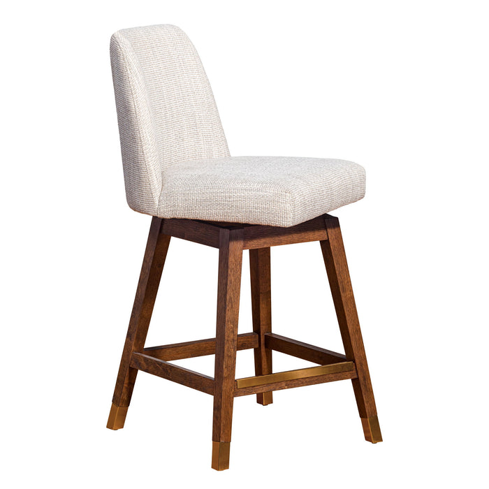 Amelia Swivel Counter Stool - Thumbnail 4