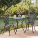 Bono Metal Bistro Set - Black