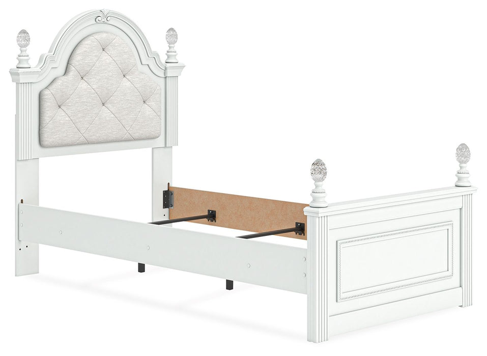 Kozlani Upholstered Panel Bed - Thumbnail 4