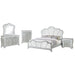 Aurelia - Nightstand With LED - Silver