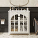 Vintage Farmhouse Bathroom Vanity With Ceramic Sink