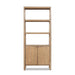 Nolan - Bookcase With Lower Cabinet - Natural