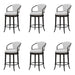 Otis - Upholstered Swivel Counter Height Barstool