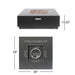 Modern Square Fire Pit With 50, 000 Btu