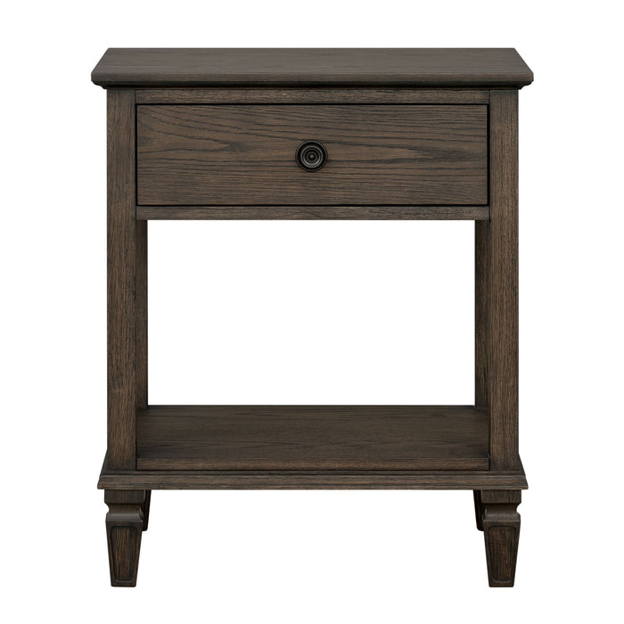 Victoria - Bedside Table With Drawer And Shelf