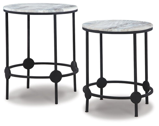 Beashaw - Gray / Black - Accent Table Set (Set of 2) Sacramento Furniture Store Furniture store in Sacramento