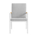 Royal - Aluminum And Teak Outdoor Dining Chair (Set of 2)