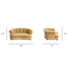 Halle - Rolled Arm Dog Sofa Bed